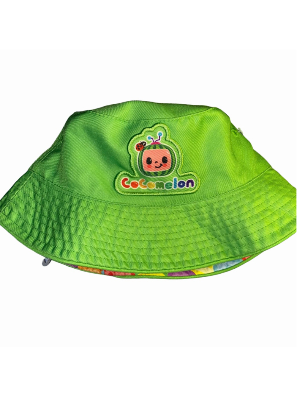 Cocomelon Kids Reversible Bucket Hat Green Multicolor